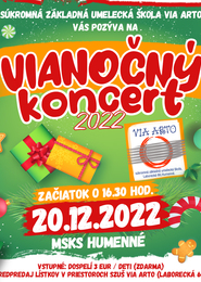 VIANOČNÝ KONCERT - VSTUPENKY