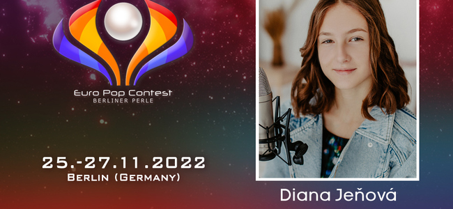 Diana a Ria vo FINÁLE "EUROPOPCONTEST 2022" EURO POP 22ˇ